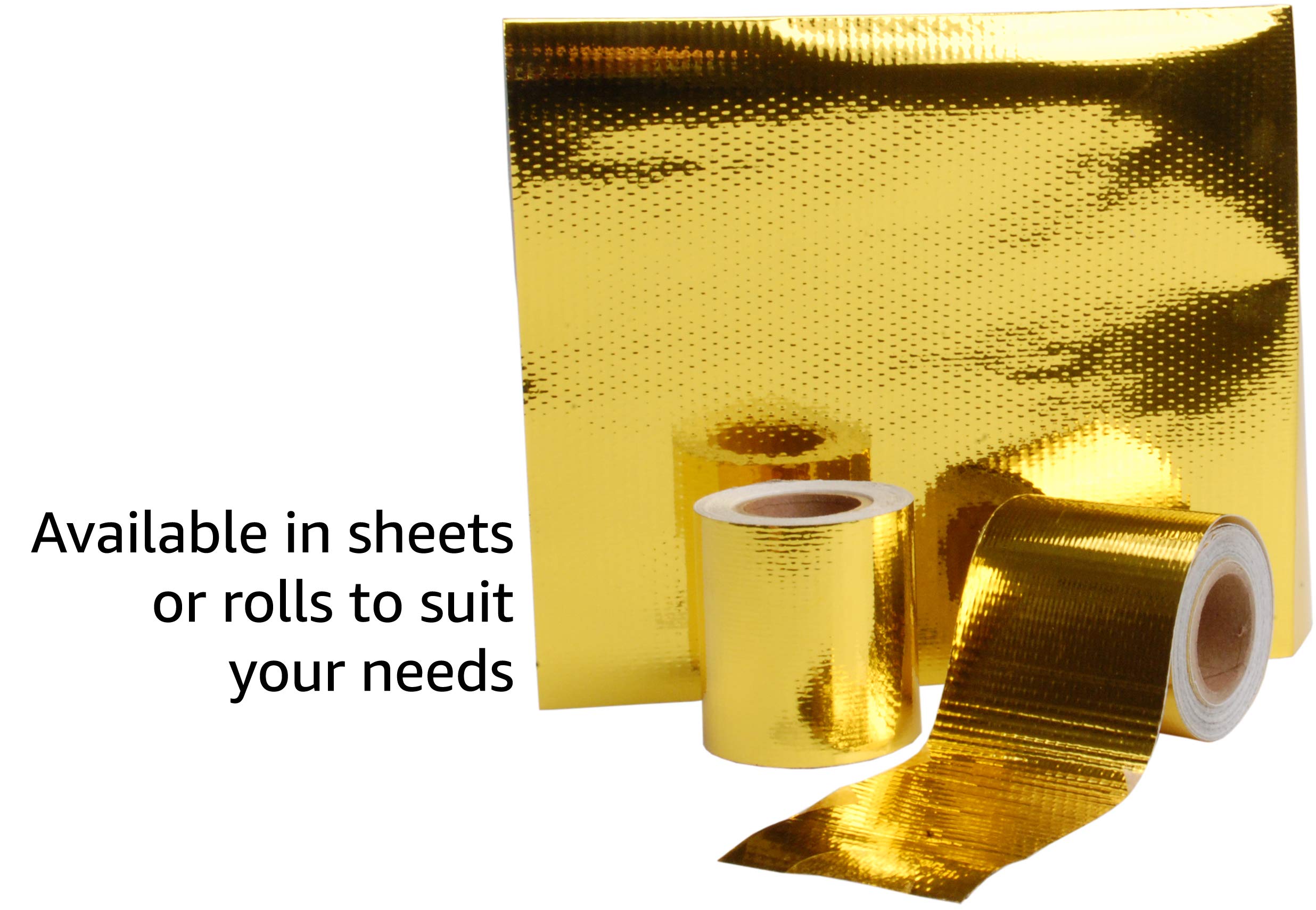 Design Engineering Reflect-A-Gold bulkhead reflection reduces radiant heat load