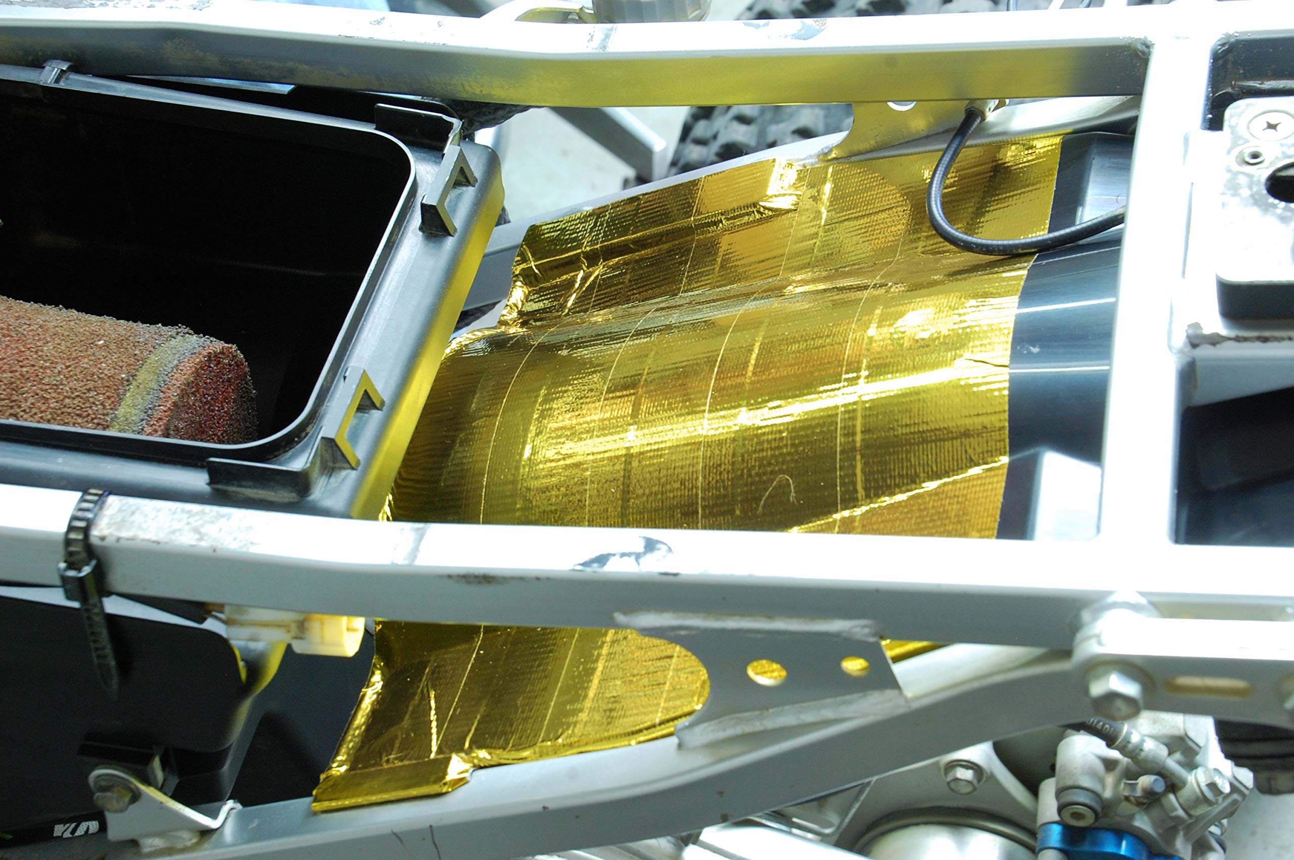 Design Engineering Reflect-A-Gold under-hood barrier helps manage high-heat areas
