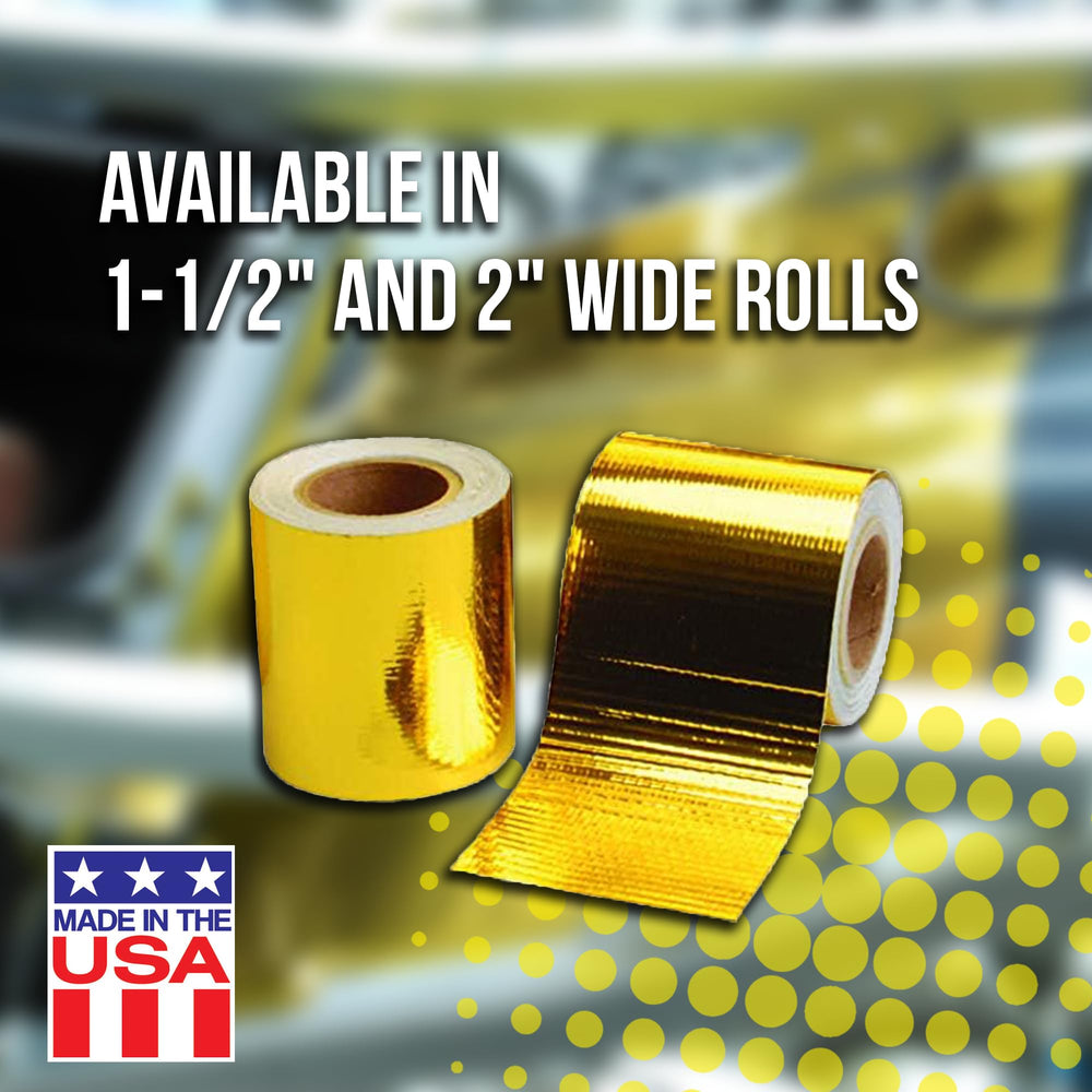 Made in the USA badge with Reflect-A-Gold emphasizes domestic manufacturing quality.