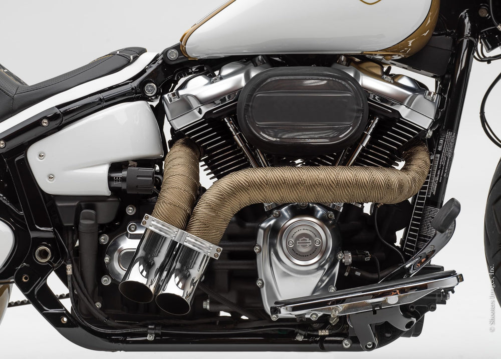Design Engineering Titanium Exhaust Wrap offers flexible installation for various vehicle configurations.