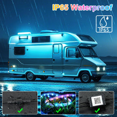 Destlife RV Lights app control for customizable scenes and on the go tweaks