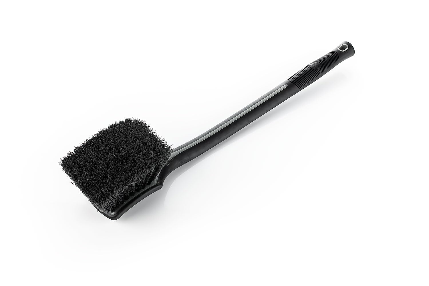 Detail Factory soft-bristle brush lifts dirt without scratching surfaces.