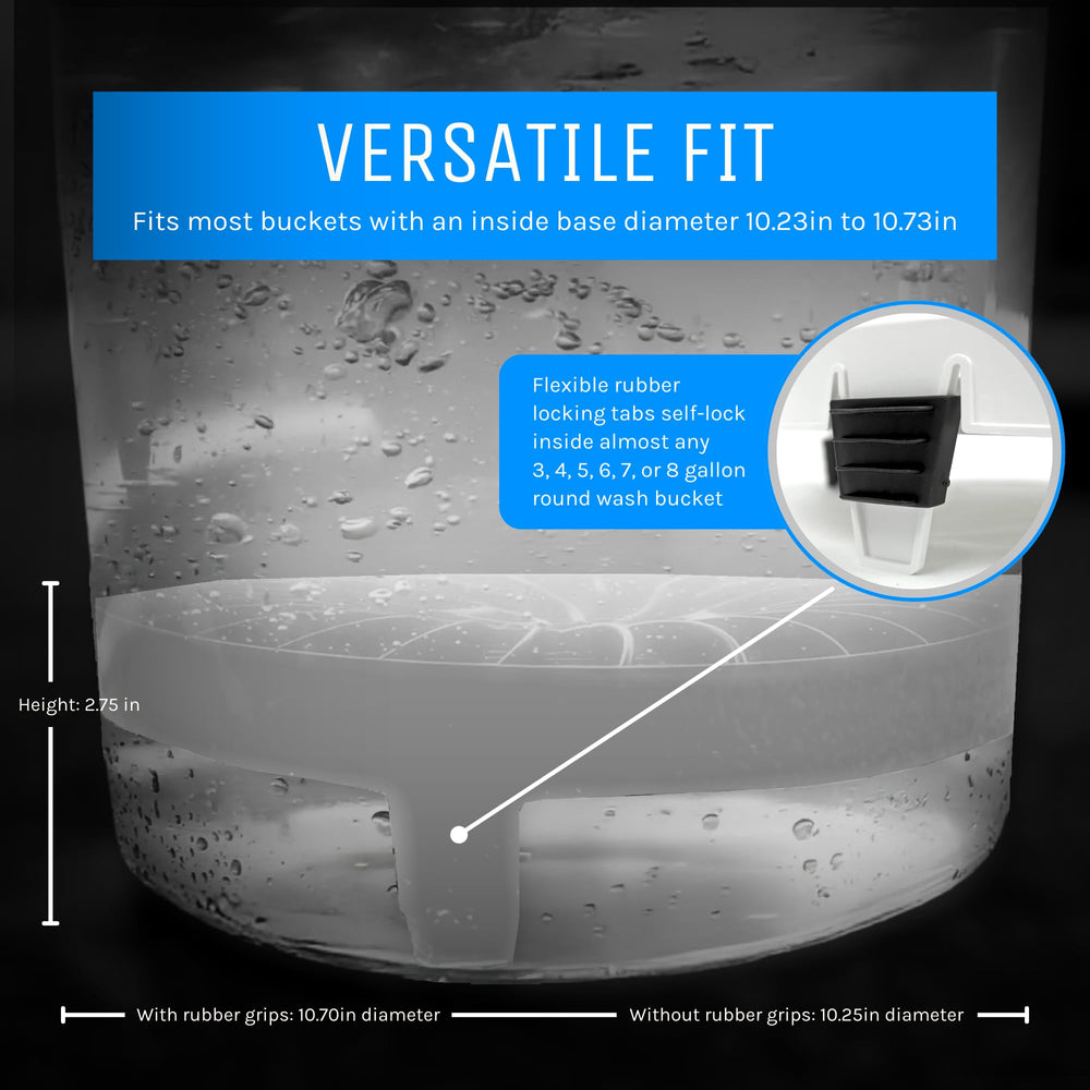 DETAIL GUARDZ venturi flow filtration activates with each dunk for ongoing debris removal.