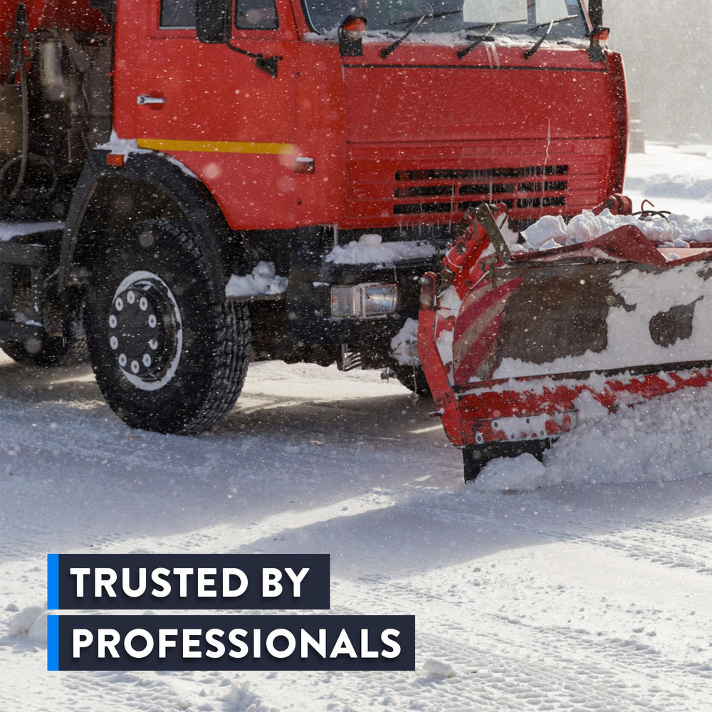 Detco Road Salt Neutralizer on boat deck protects metal from salt damage.