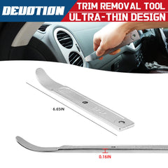 DEUOTION chrome-plated pry bar resists scratches during tasks
