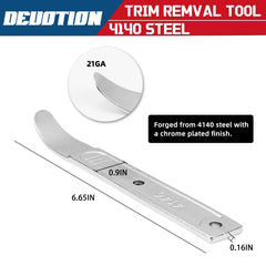 DEUOTION trim-removal tool fits tight gaps for dashboard work