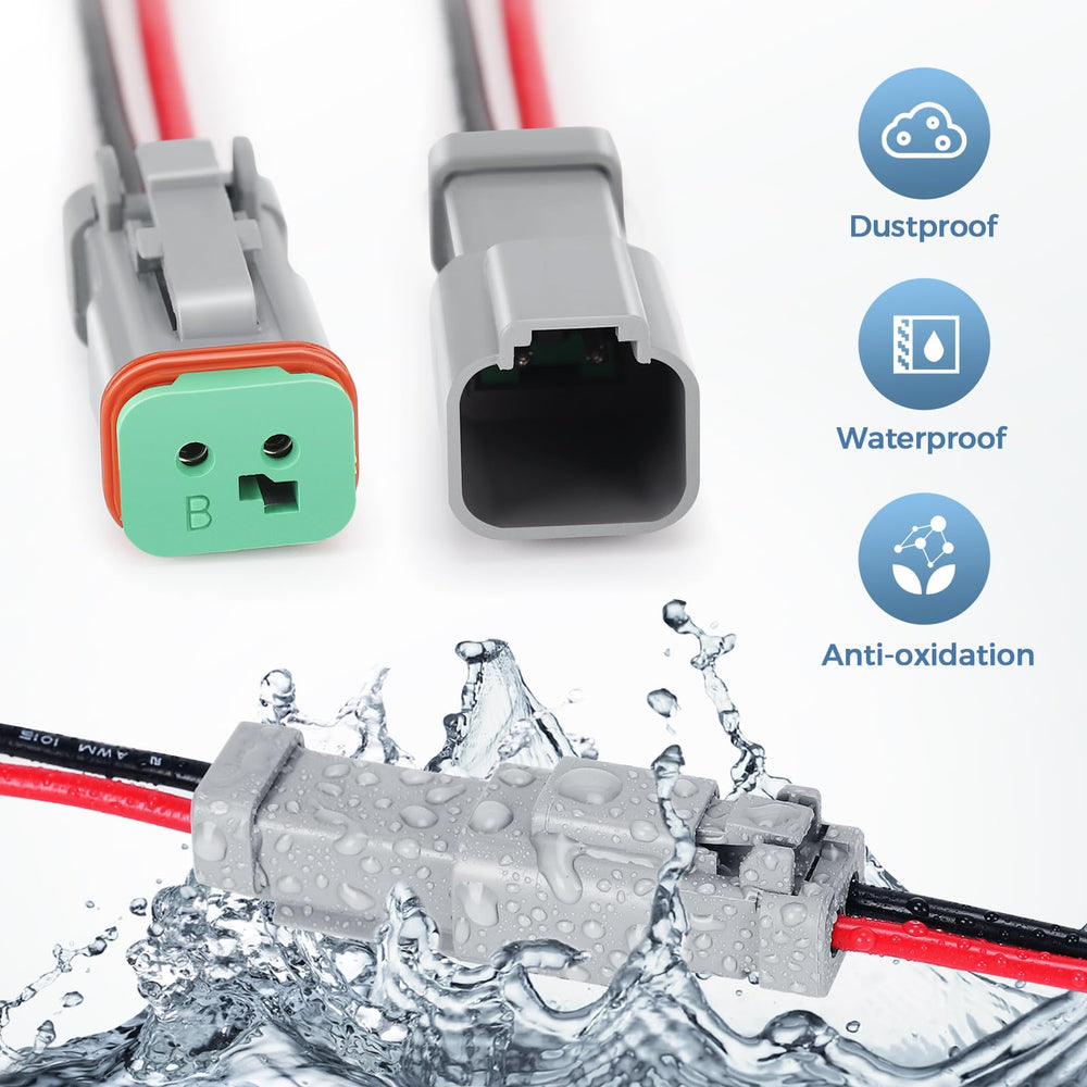 Deutusacc DT assembled wiring harness supports tidy plug-and-play installation.