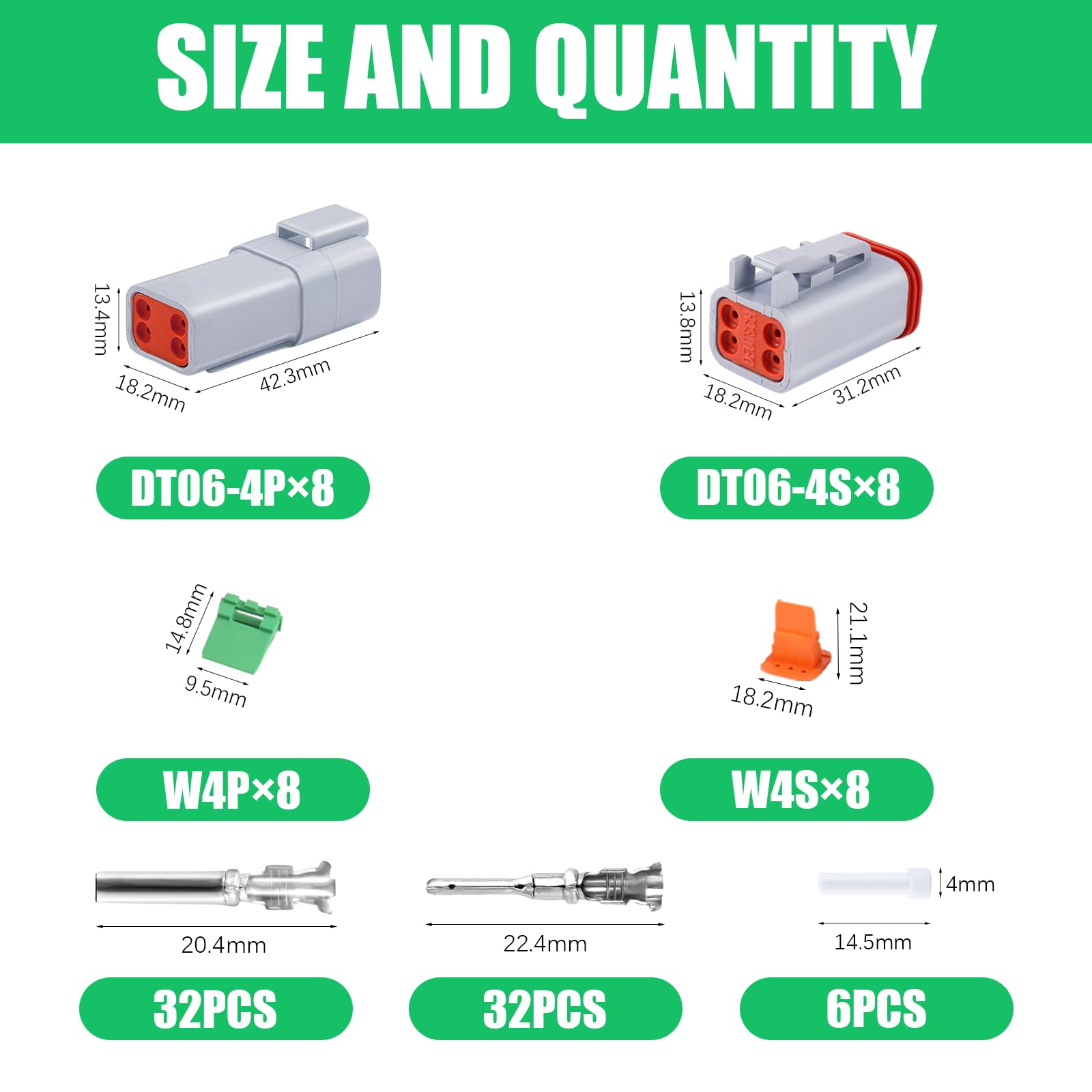 Deutusacc wedge lock design enables secure contact alignment