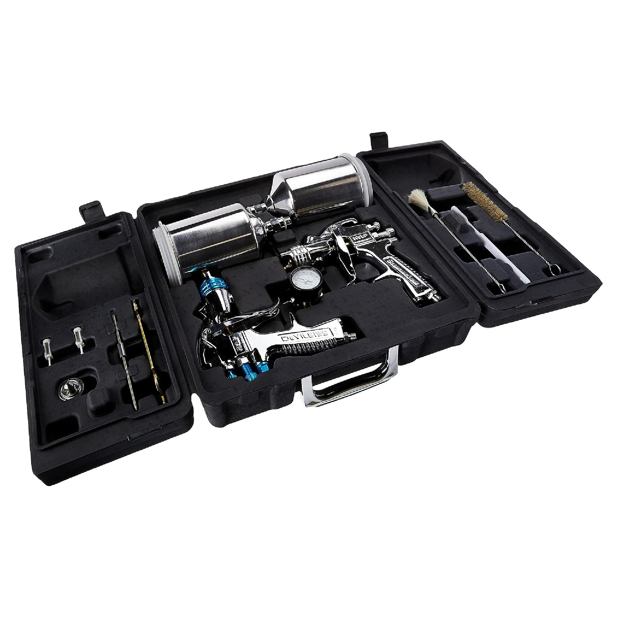 DeVilbiss StartingLine basecoat gun with 1.3mm tip for smooth finish application