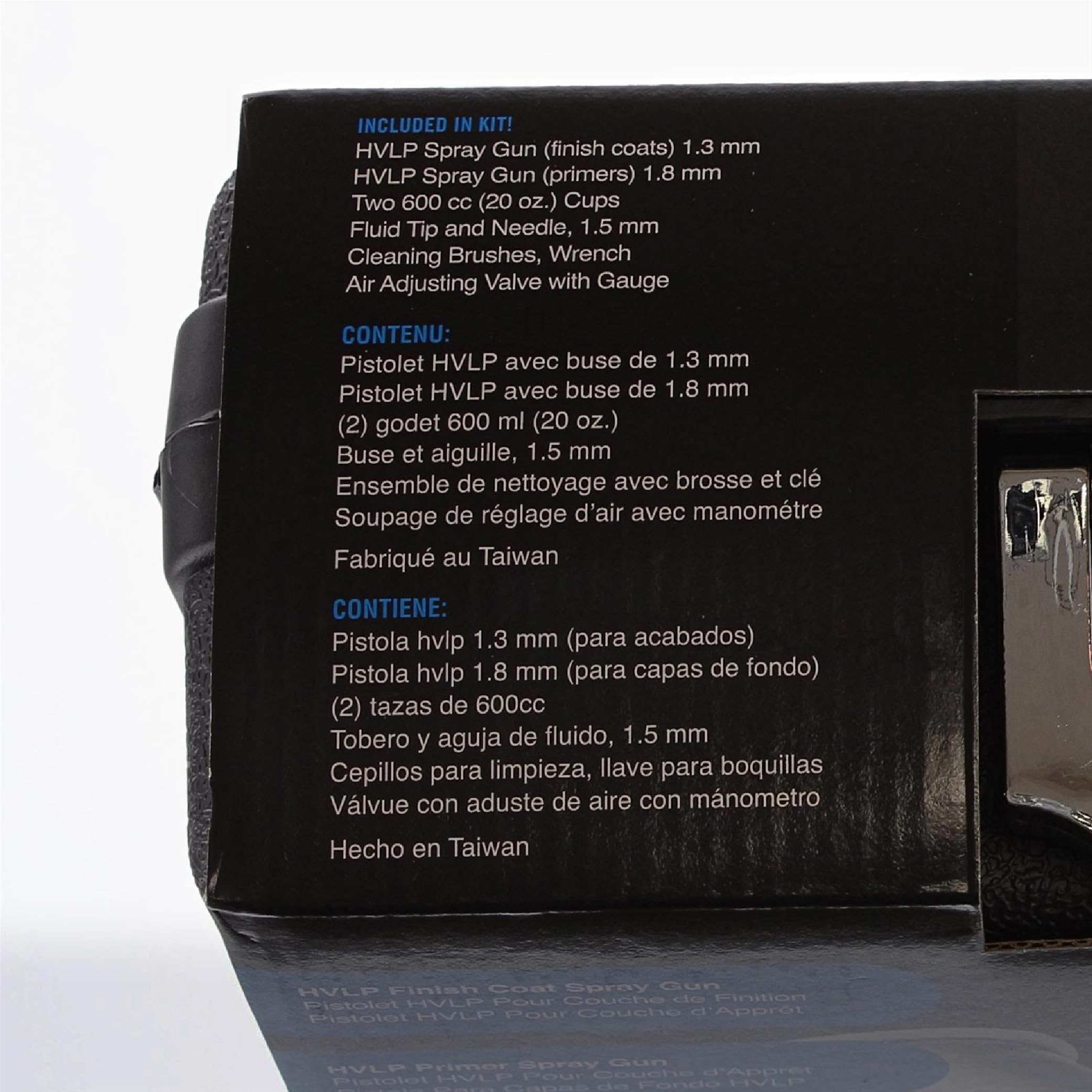 DeVilbiss StartingLine cleaning brush set for spray gun maintenance