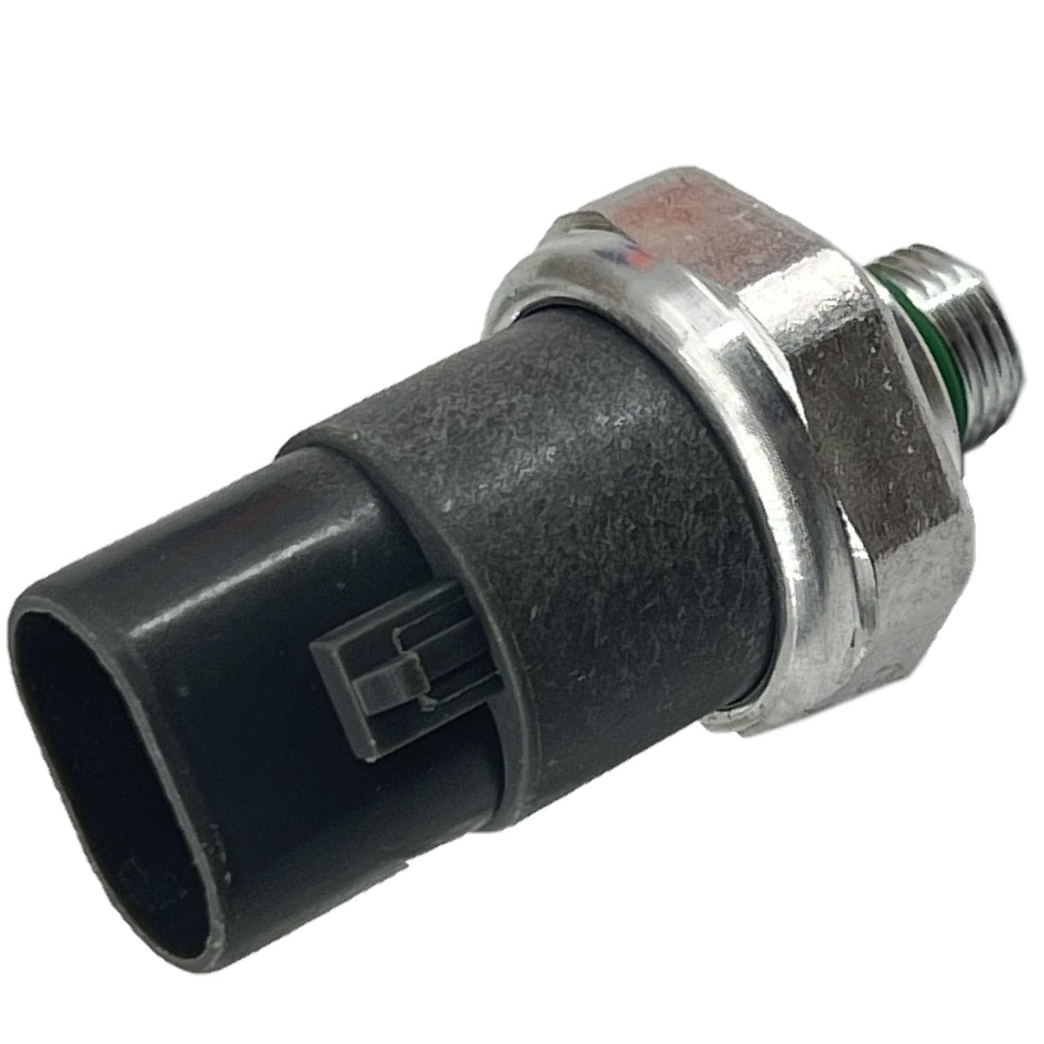 DEVMO A/C pressure switch sensor side view highlights slim profile for tight engine bays.