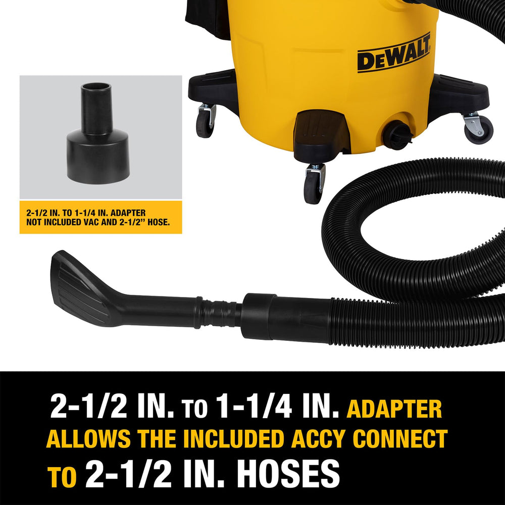 DEWALT claw nozzle set tackles crevices and tight spaces.