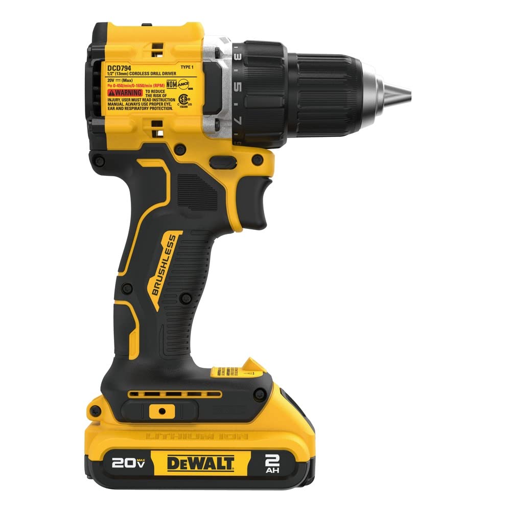Dewalt DCD794D1 Atomic compact series emphasizes portable performance.