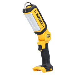 DEWALT DCL050 front view showing LEDs and compact body for bright task lighting
