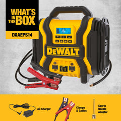 DEWALT DXAEPS14 500W inverter powering small devices on the go