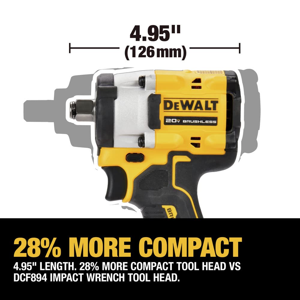 DEWALT in use on automotive lug nut demonstrating high torque performance