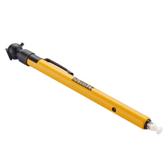 DEWALT tractor tire pressure gauge deflator button allows quick release of excess air.