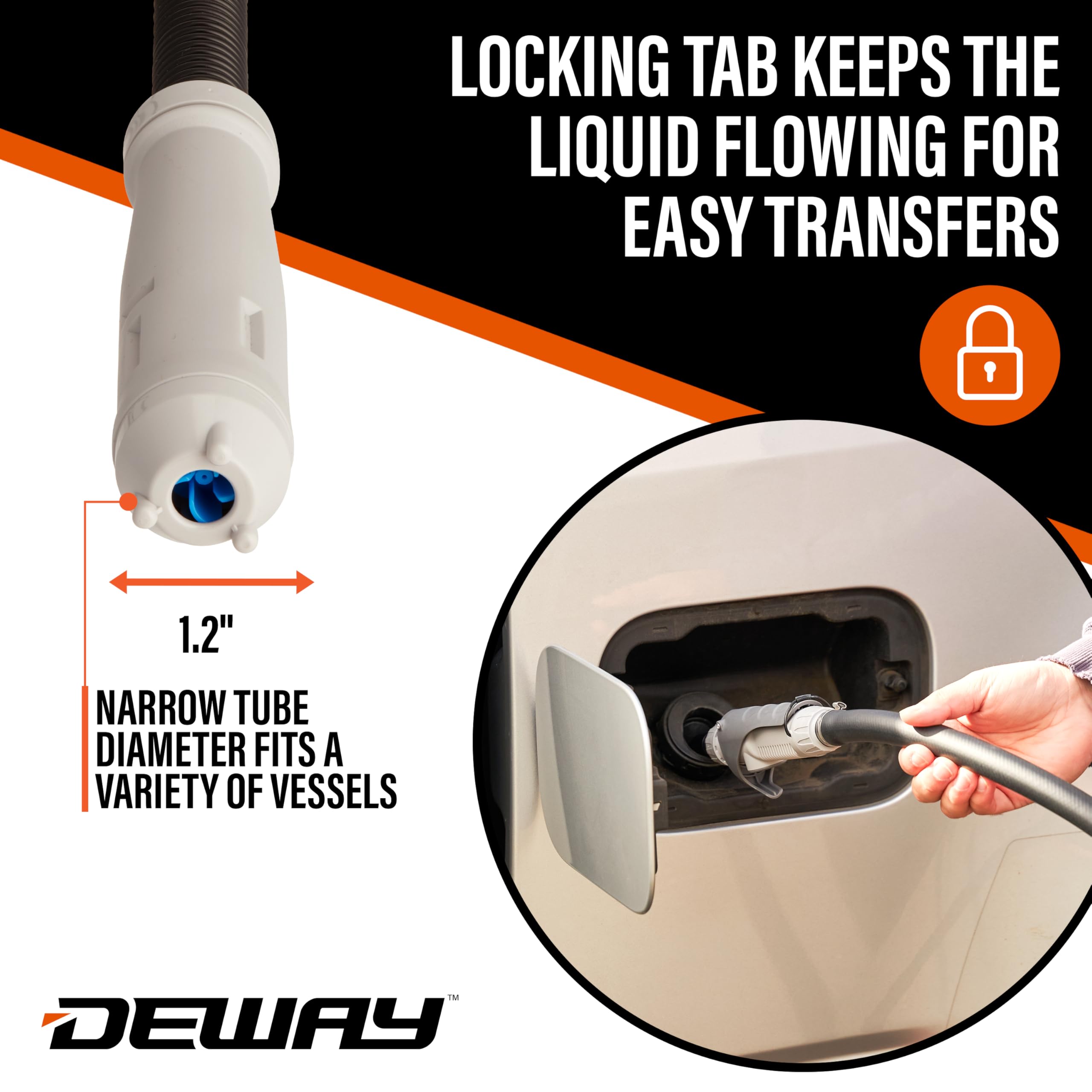 Deway advanced adapters for VP Racing cans and standard cans