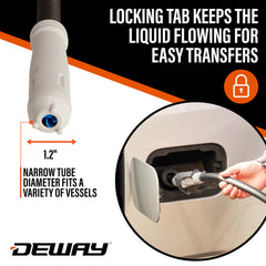 Deway advanced adapters for VP Racing cans and standard cans