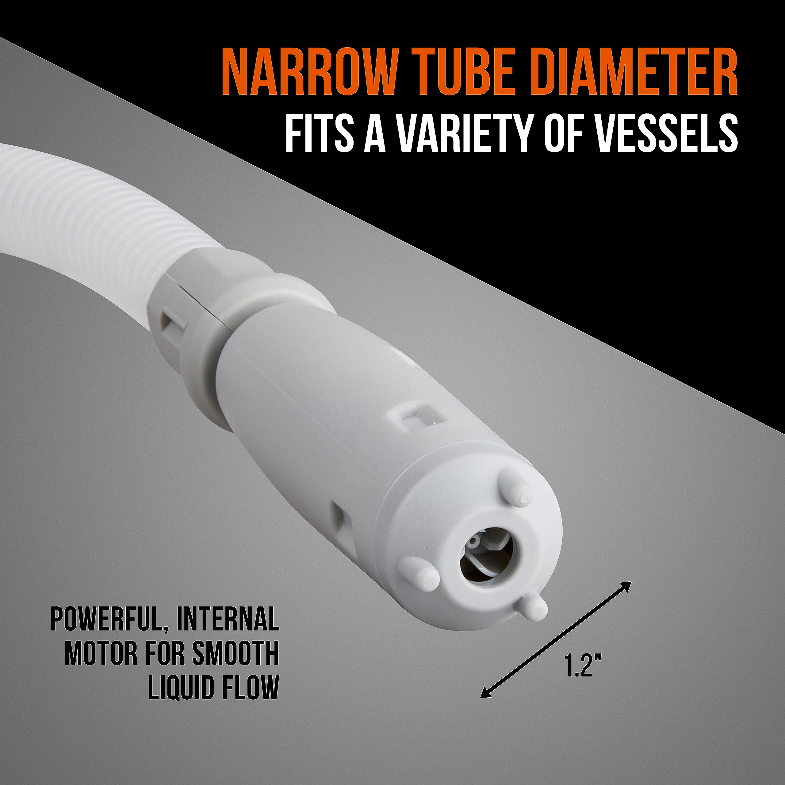 Deway portable liquid pump ready for on-the-go fueling