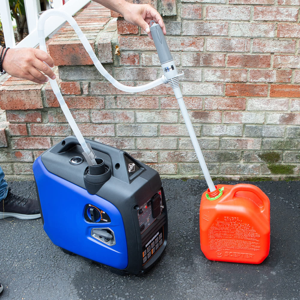 DEWAY compact design allows one-handed operation for steady transfers
