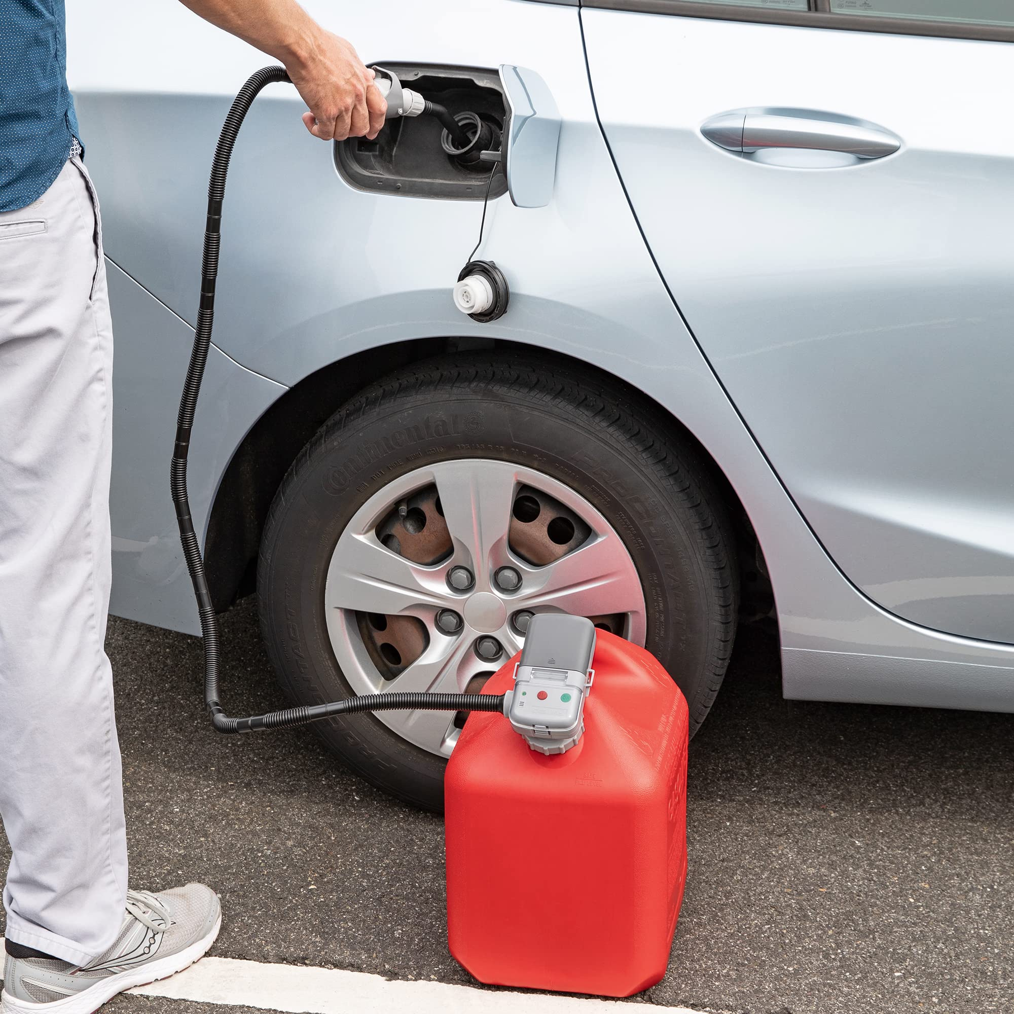 DEWAY anti-spill siphoning reduces mess during transfers