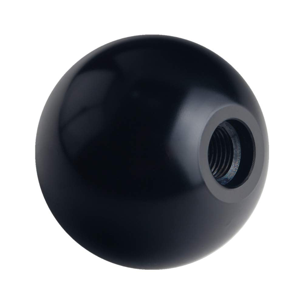 DEWHEL Shift Knob in black with red inlay adds sporty interior flair
