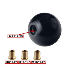 DEWHEL Sphere Shift Knob includes adapters M8, M10, M12 for flexible fit