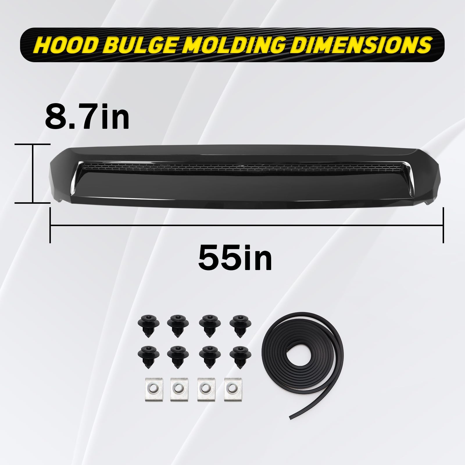 DEWHONETE durable plastic construction resists UV fade for long-lasting outdoor use.