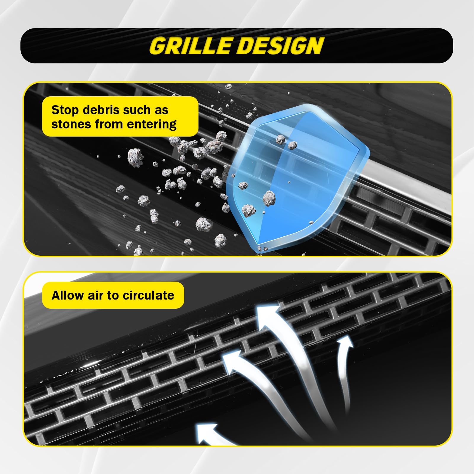 DEWHONETE Toyota Tundra compatibility 2014-2021 ensures a precise bolt-on fit.