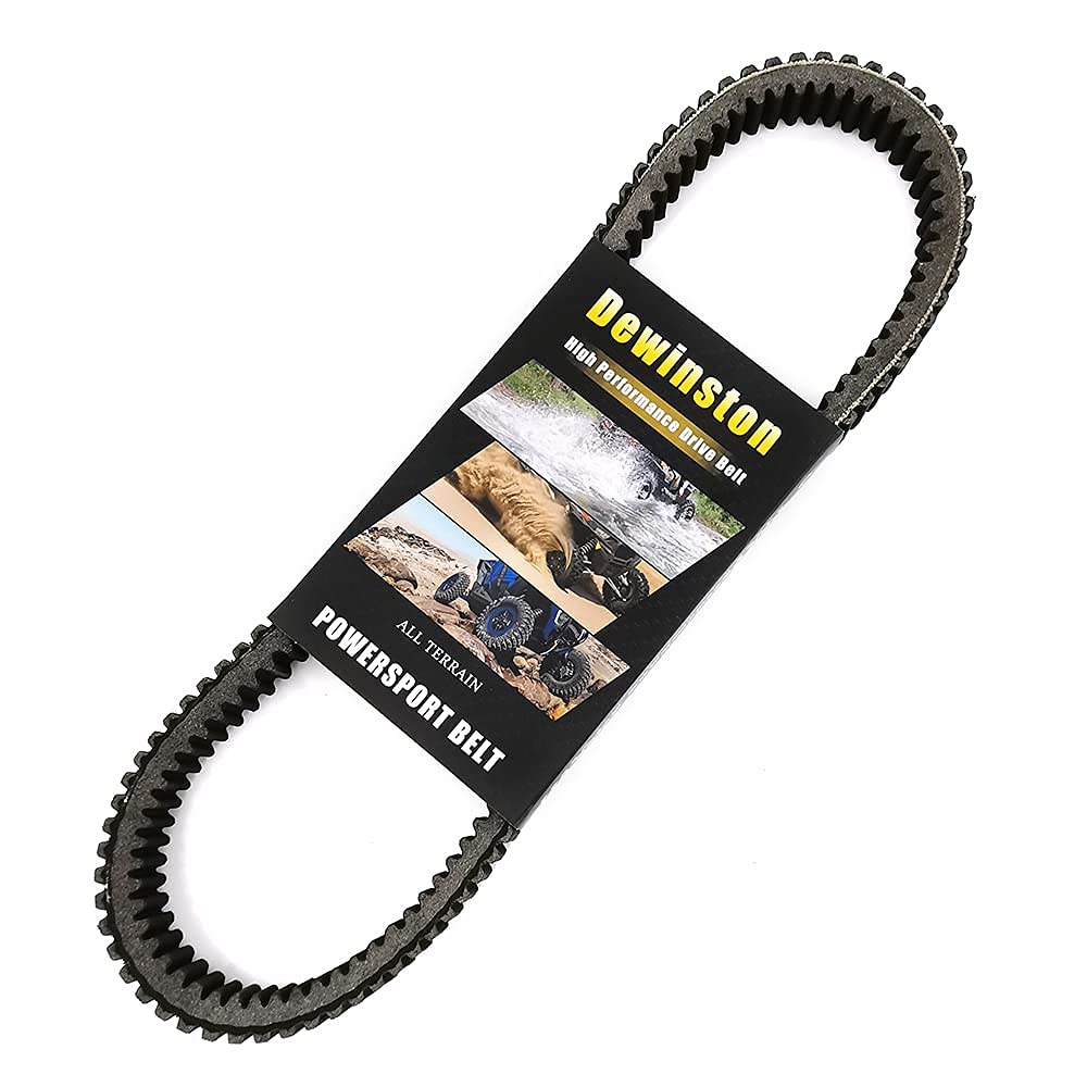 Dewinston belt with aramid fiber resists stretch under high tension on demanding off-road days