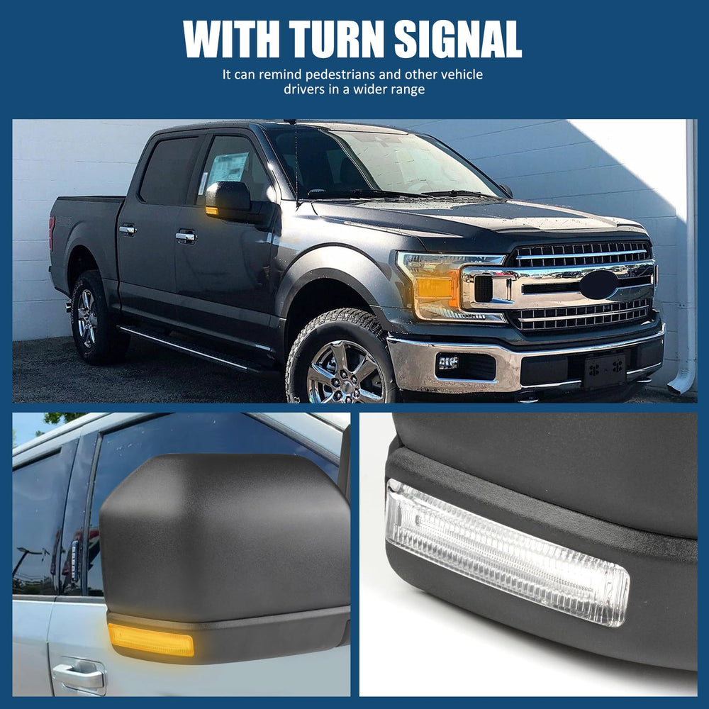 Dexepe blind-spot mirror expands rear view for safer lane changes.