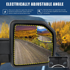 Dexepe mirror features built-in turn signal to improve awareness for nearby drivers.