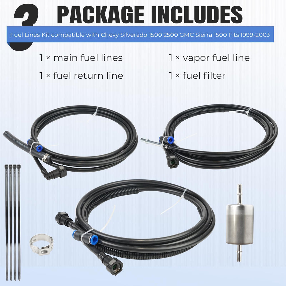 Dexepe vapor line visible, helps proper vapor routing for efficiency.