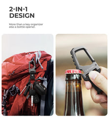 Dexnor edc keychain organization in compact form for streamlined everyday carry.