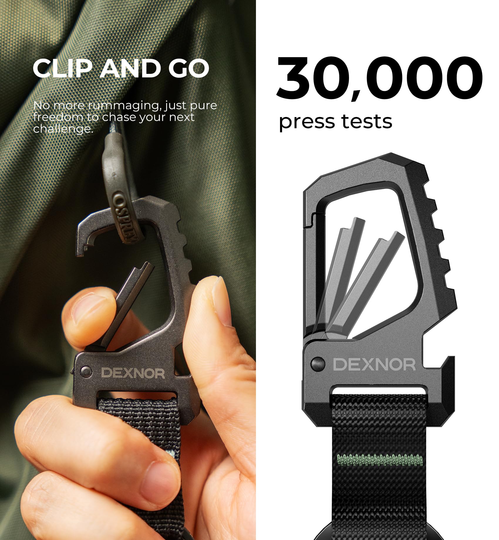 Dexnor wrist lanyard for hands-free daily tasks.