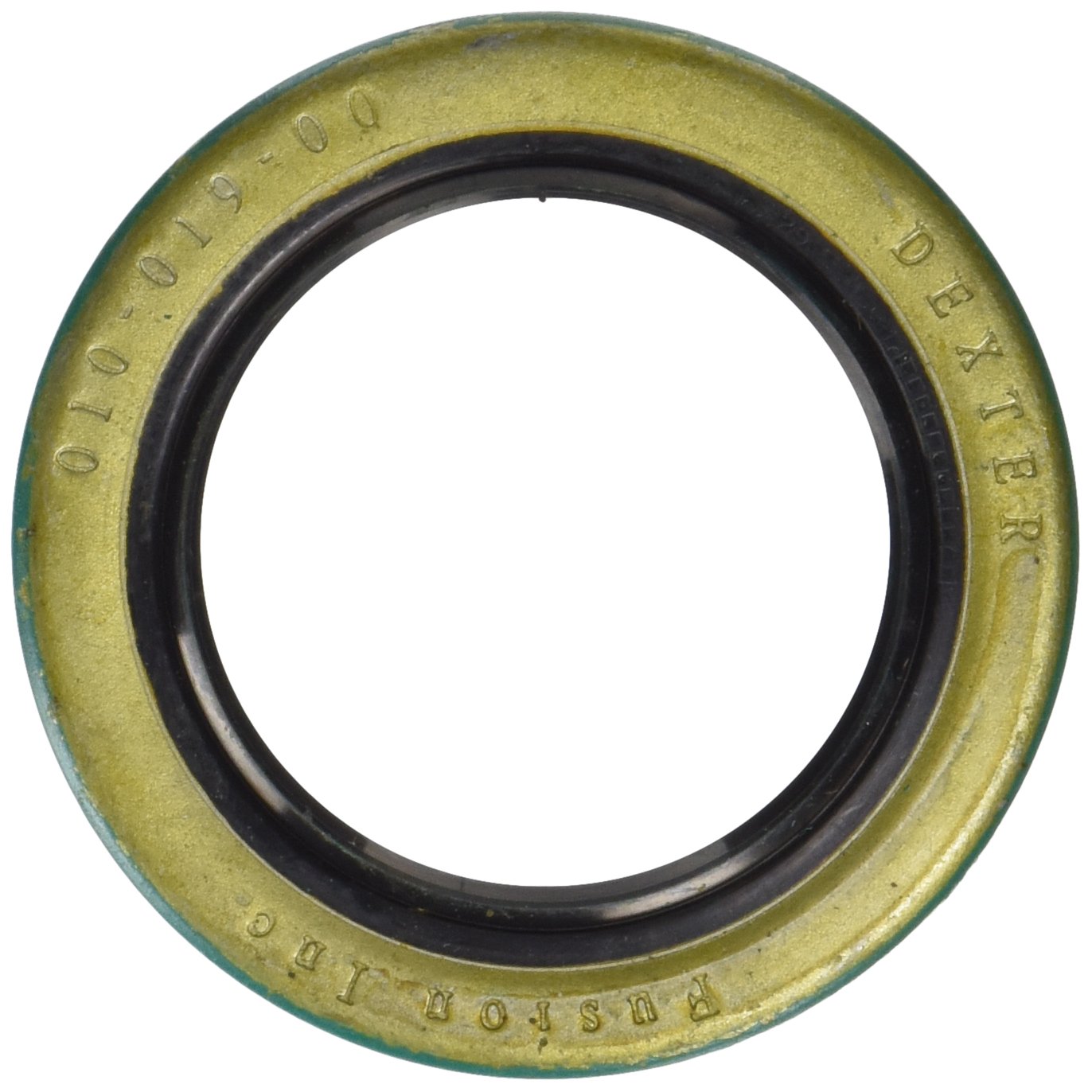 Dexter AXLE 01001900 grease seal close-up showing durable lip for trailer hubs.