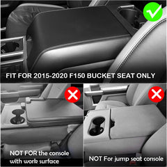 DEYTOP armrest cover for F-250/F-350/F-450 2017-2022 guards against wear and spills