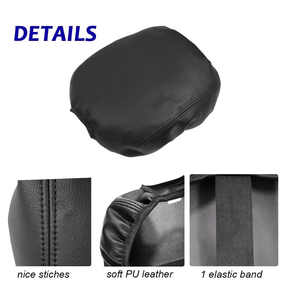 DEYTOP PU leather armrest cover enhances driving comfort