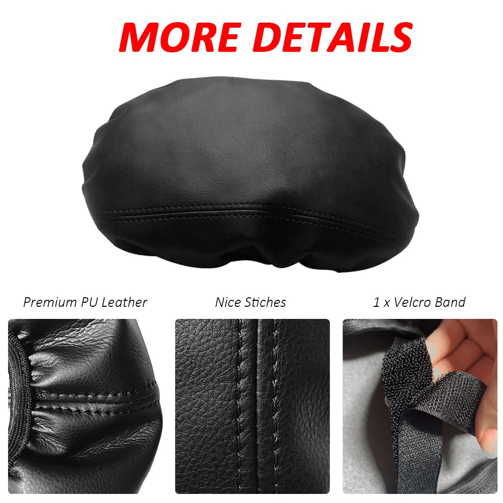 DEYTOP center console cover shows easy Velcro installation