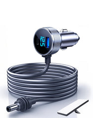 DFPEB Starlink Mini 3in1 car adapter front view for on-the-go power