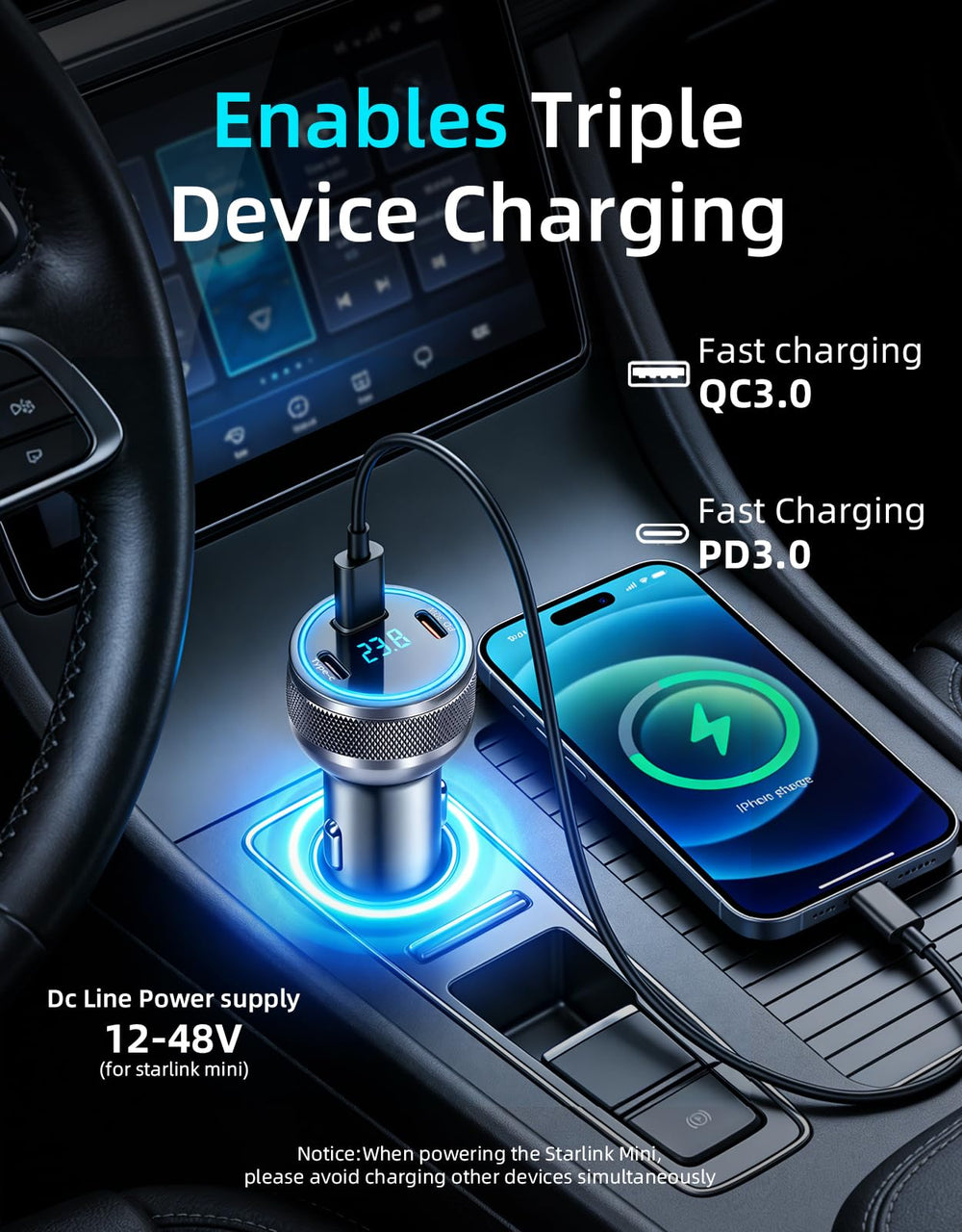 DFPEB Starlink Mini 4-in-1 design keeps multiple devices charged