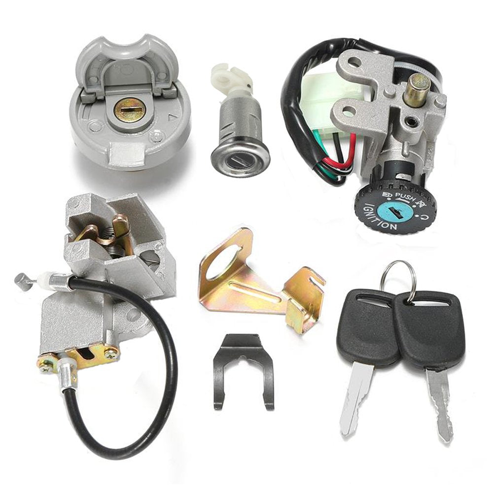 DFuerdivn Gy6 ignition switch with secure start and 5-pin plug