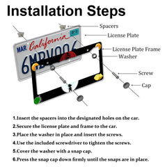 DGDRHZ anime dragon frame with hardware kit ready for easy install