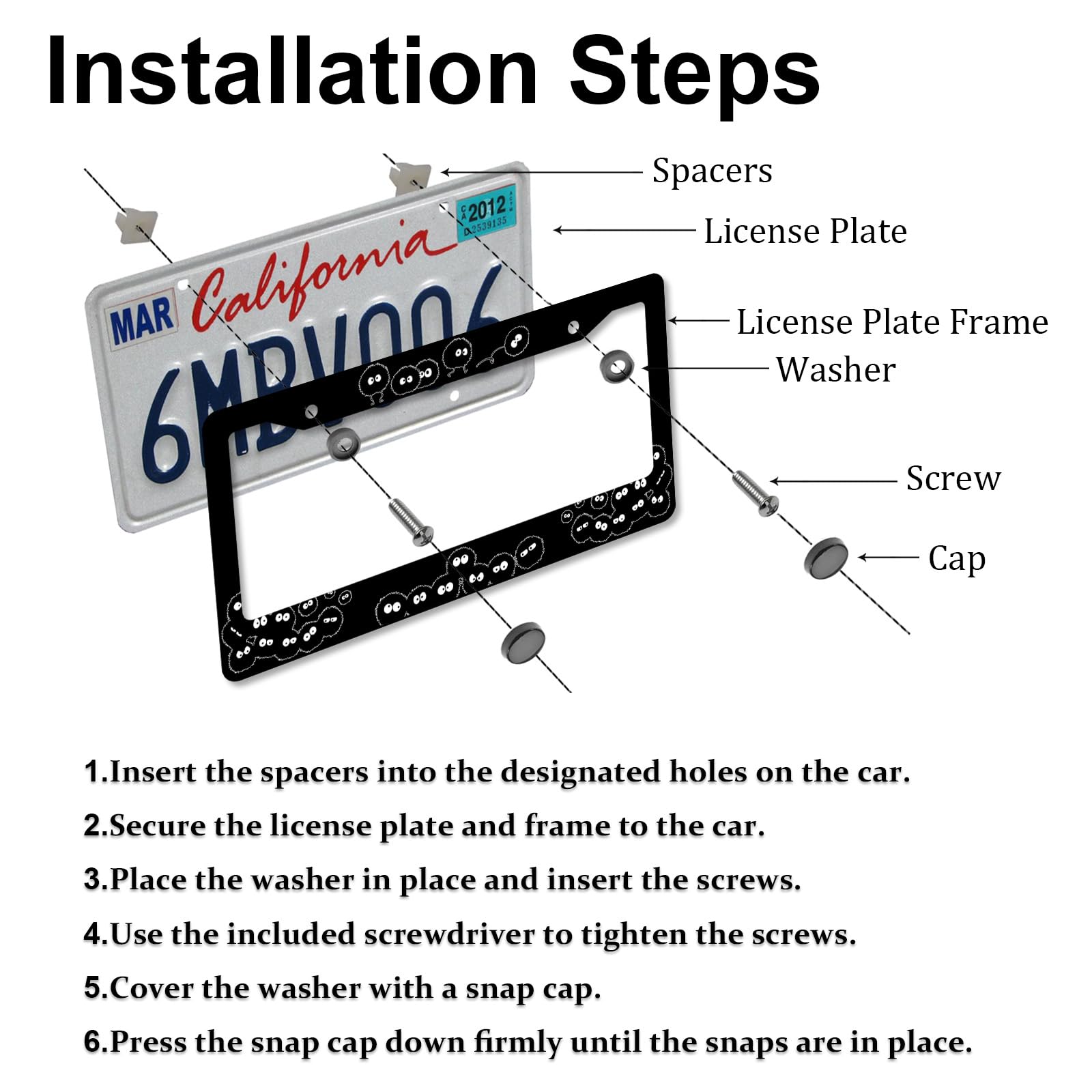 DGDRHZ included accessory set for quick installation and secure mounting