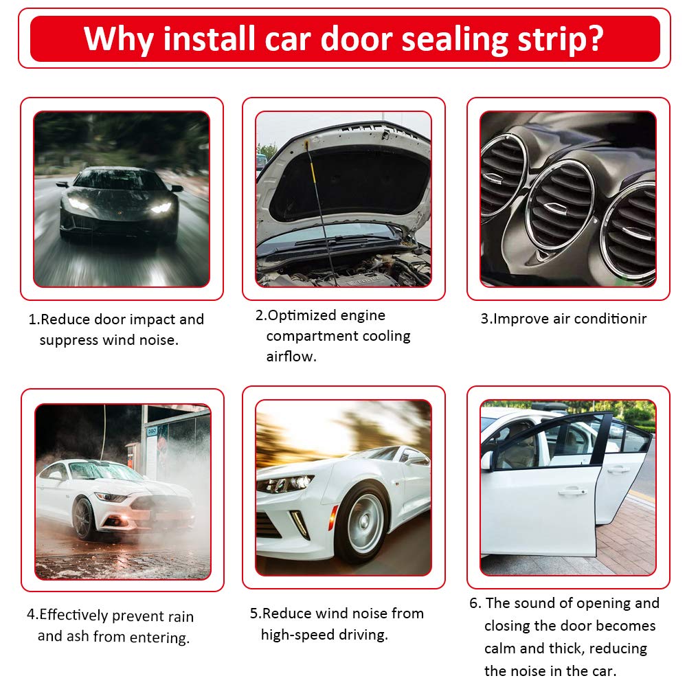 DGSL weather strip cut-to-fit for a precise, customizable installation