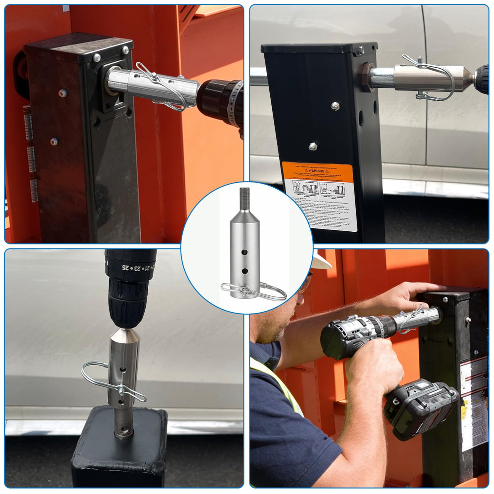 DGZMJJ adapter fits RV, dump, and construction trailers for versatile power