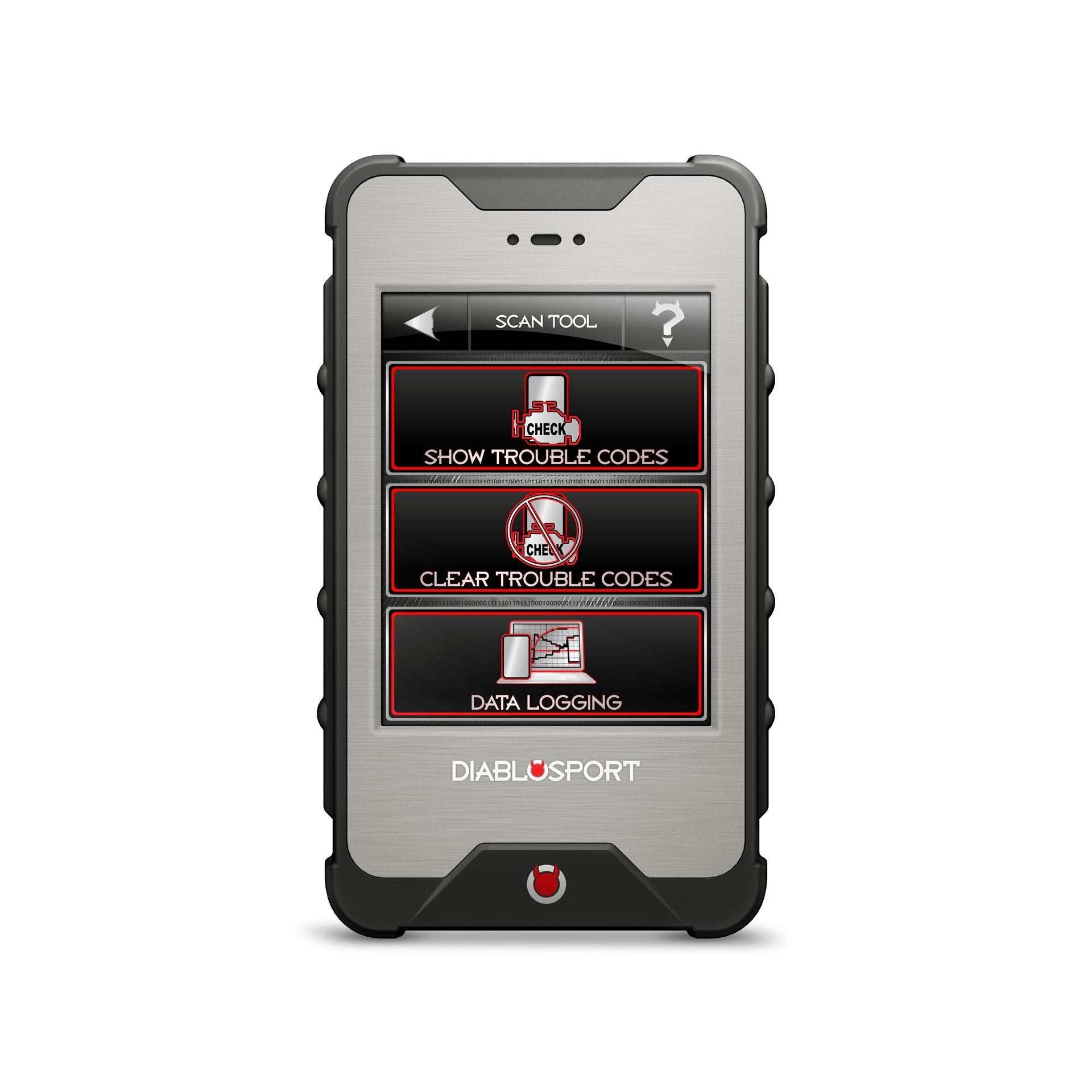 DiabloSport 8200 Intune i3 dyno performance screen illustrating tunable options