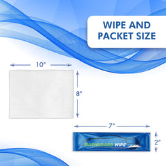 Diamond Wipes extra-large thick wipe for thorough in-between-wash cleaning.