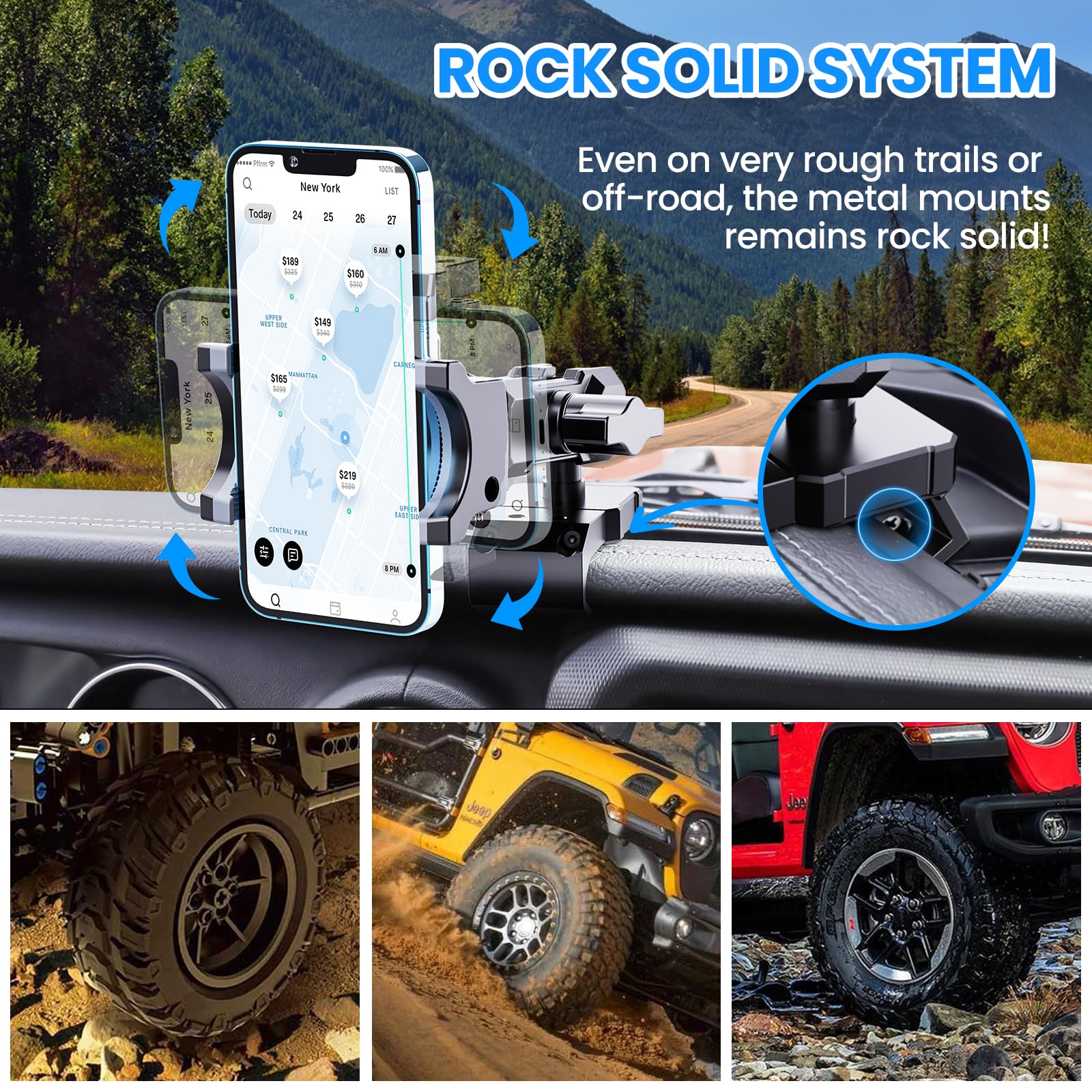 diamooky 360-degree rotation ball joint enables flexible viewing angles
